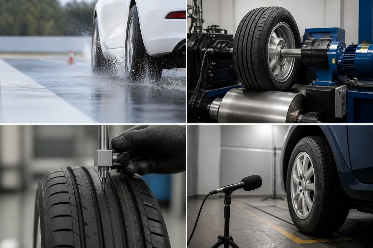 Tire performance testing scenarios