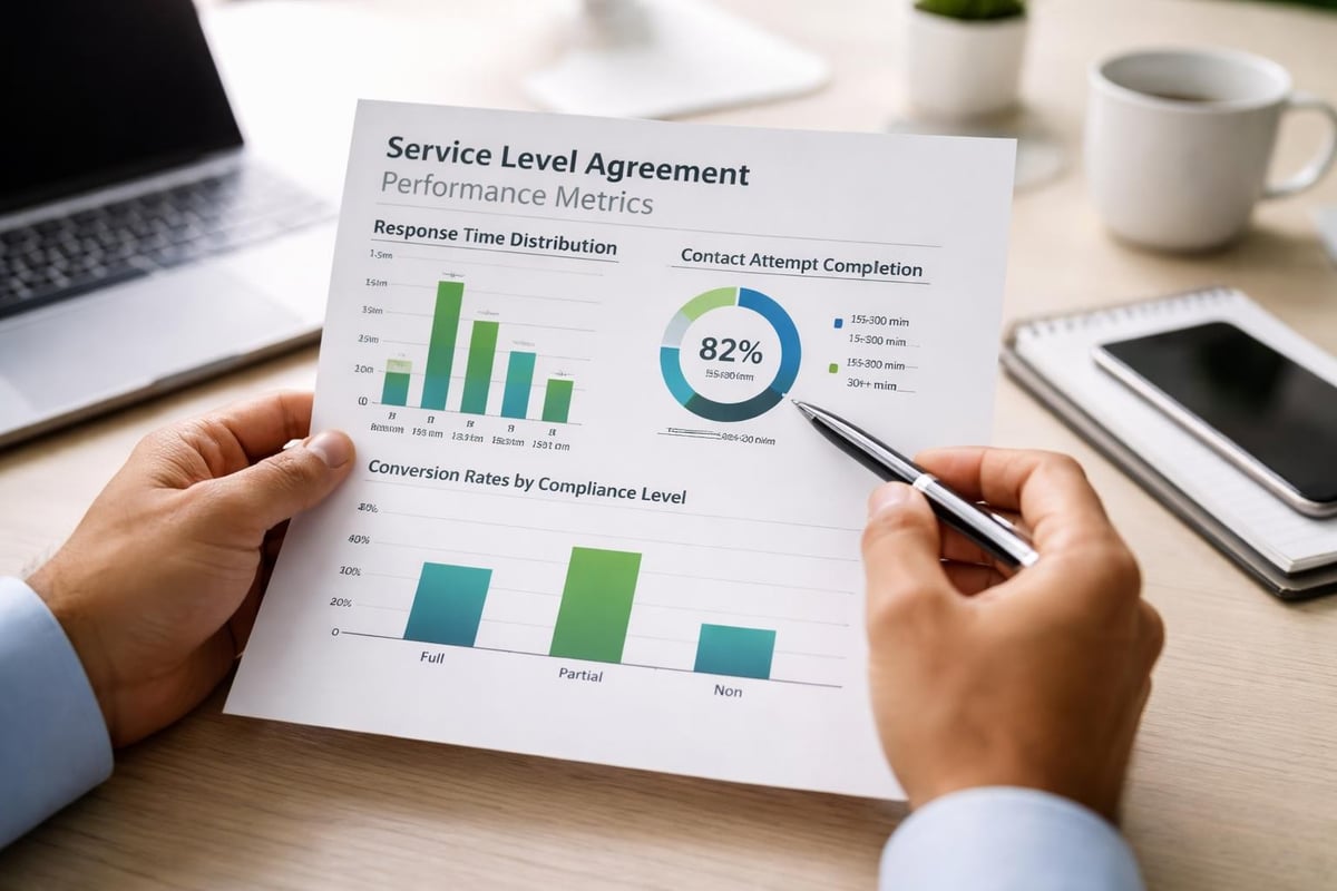 Lead SLA compliance tracking