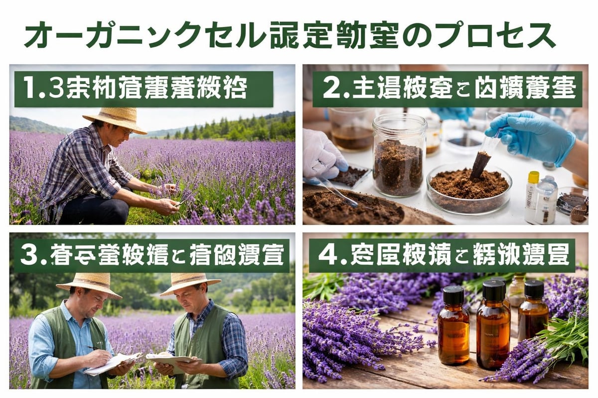 オーガニック認証プロセス