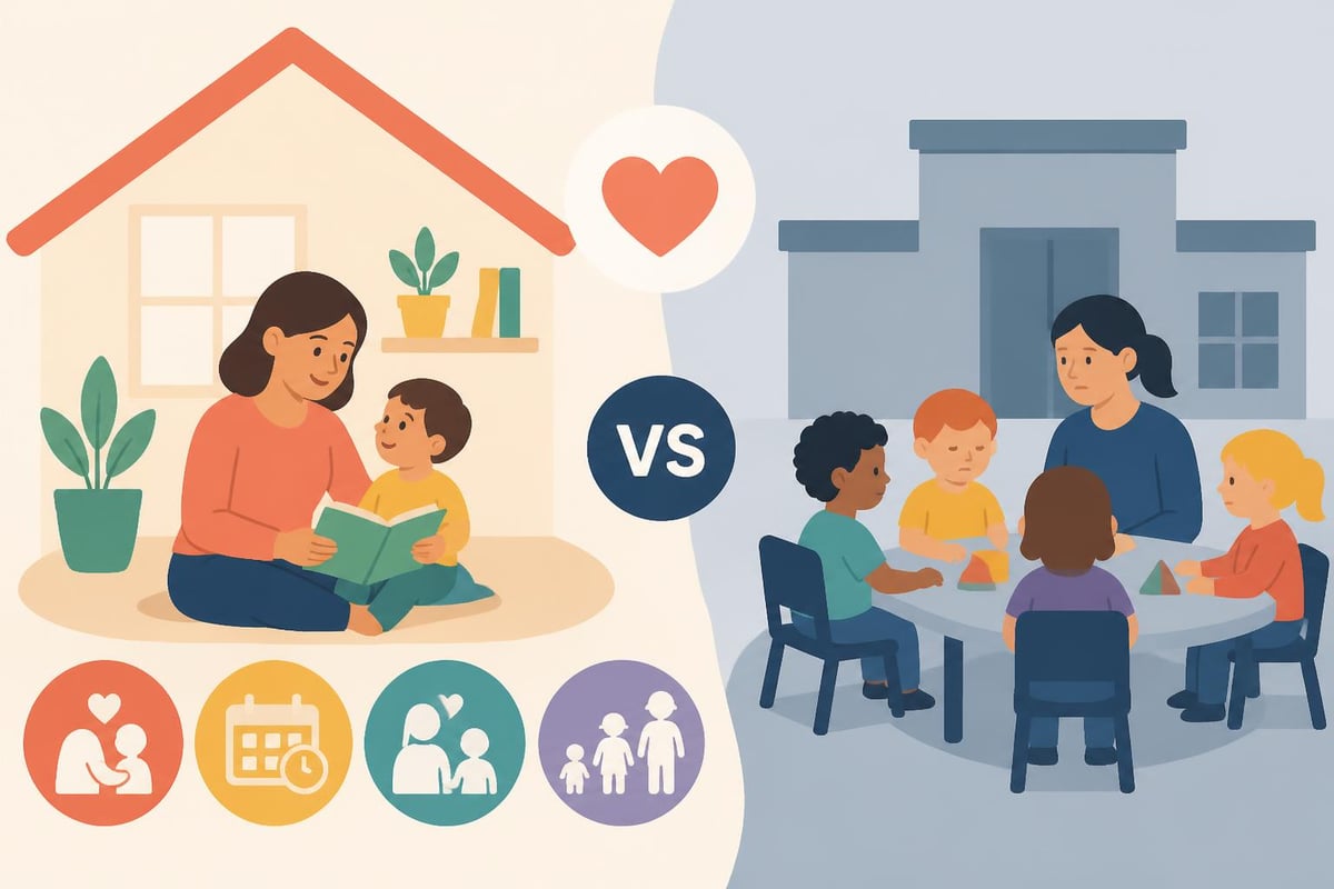 Benefits of home-based childcare