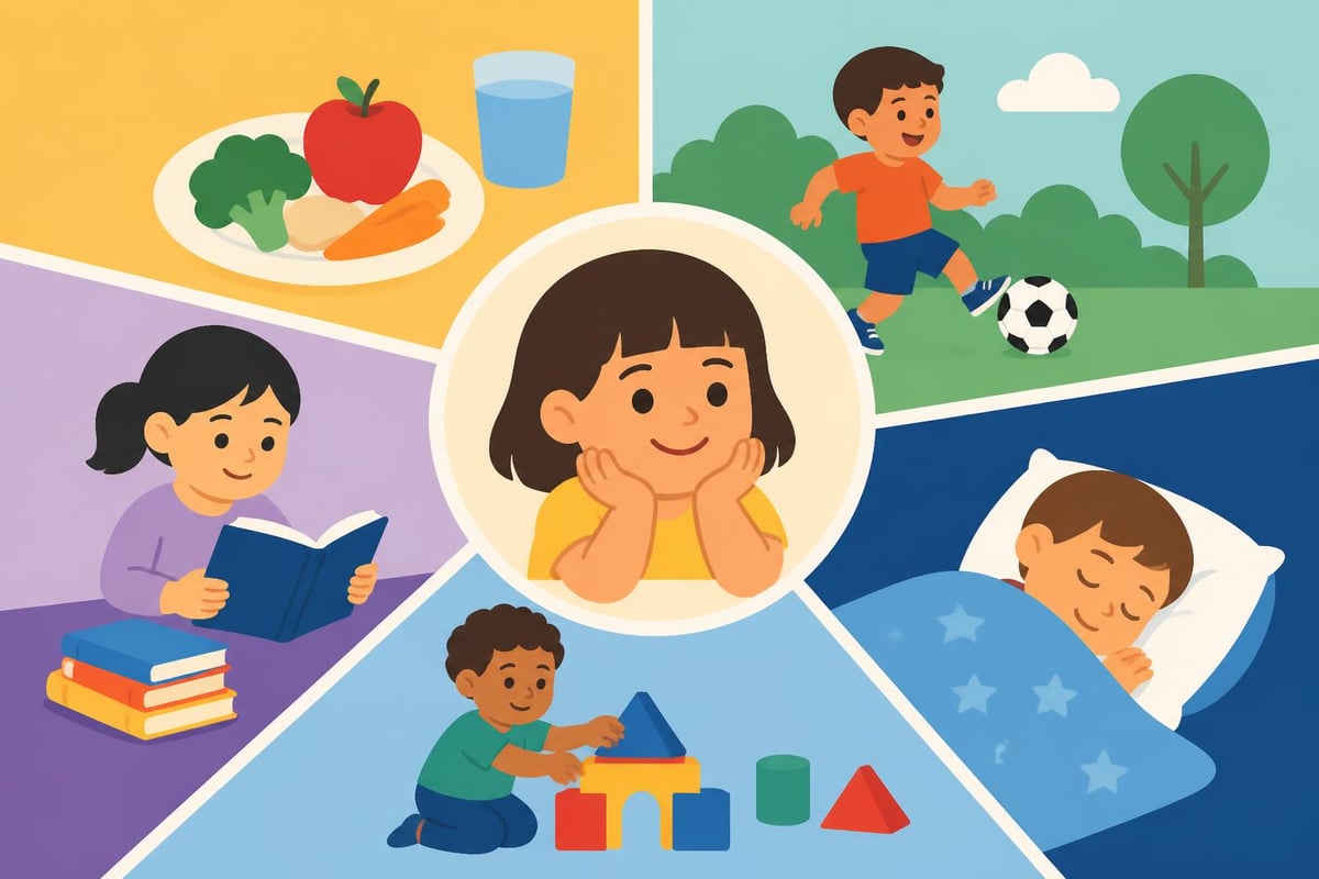 Daily schedule in quality childcare