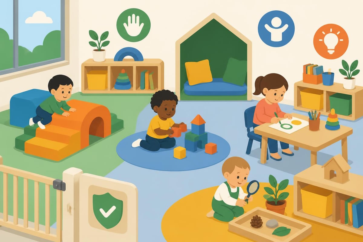 Quality childcare environment features