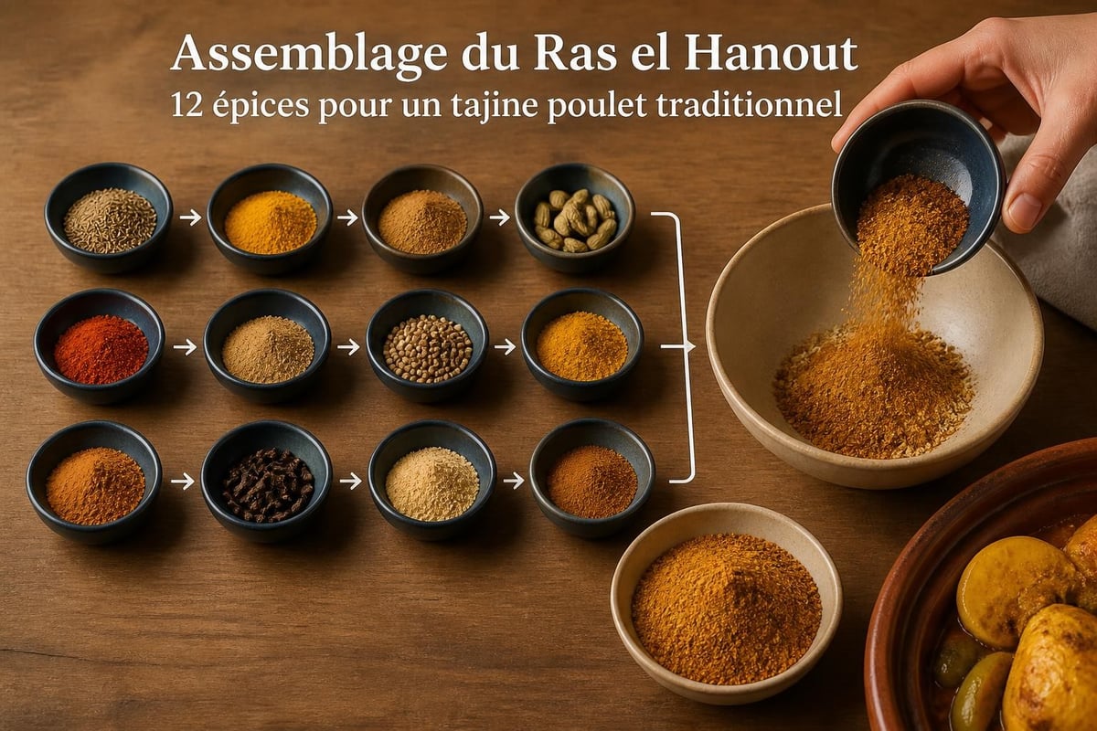 Composition d'un ras el hanout