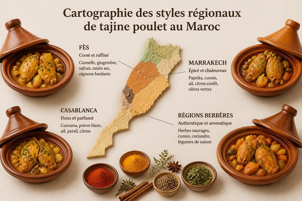 Variations régionales du tajine