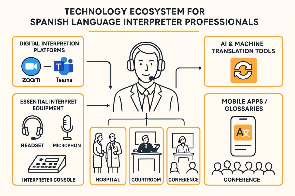 Technology and Tools for Spanish Language Interpreters