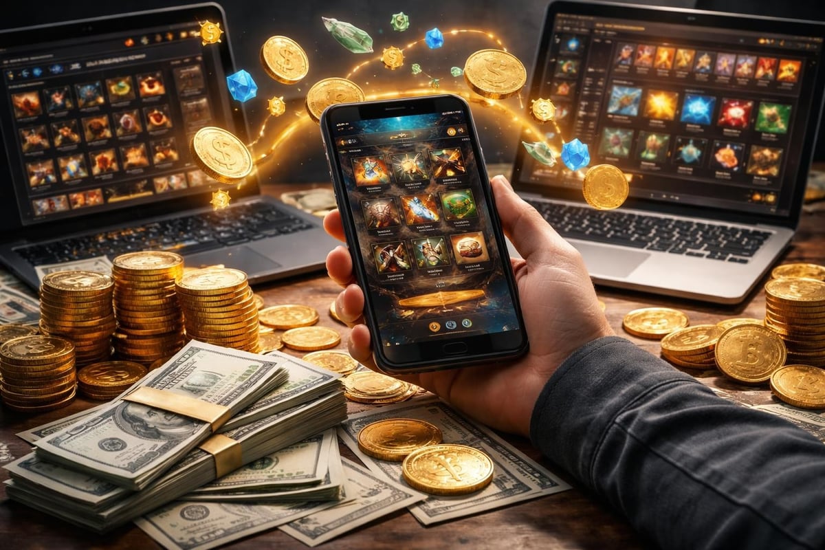 Virtual economy cycle