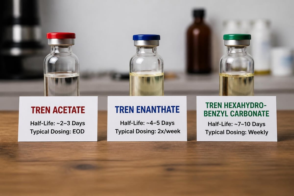 Trenbolone ester variants comparison