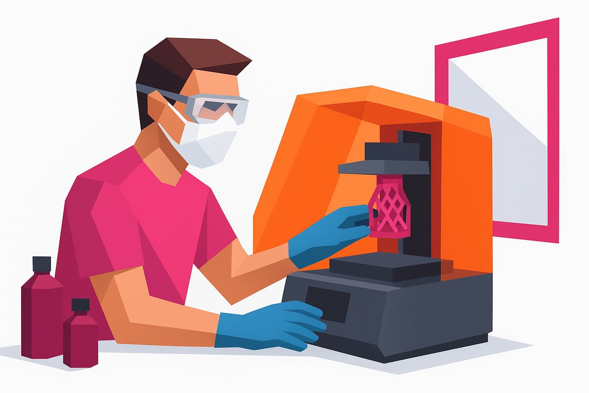 Consejos de Seguridad y Mantenimiento en la Impresión SLA