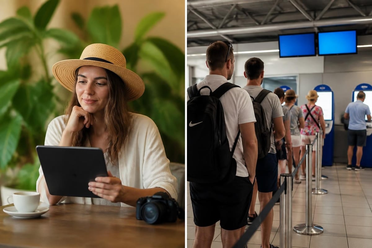 Online vs arrival payment workflow