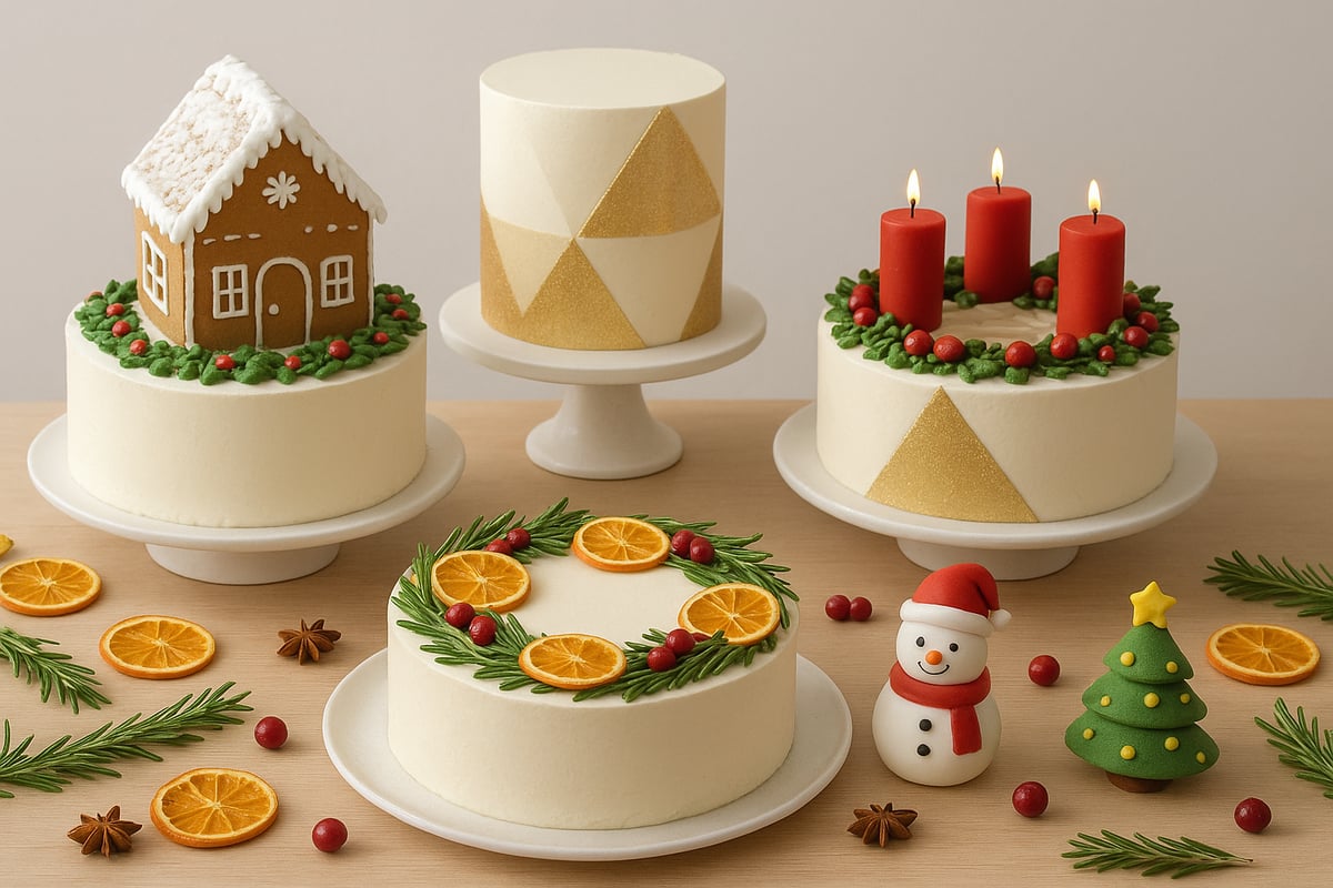 Kreative Ideen für Tortendeko Weihnachten: Von klassisch bis modern