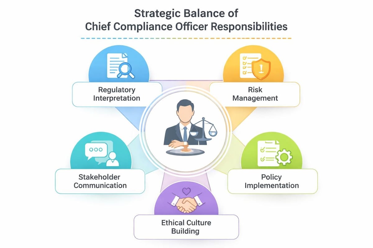Chief compliance officer strategic responsibilities
