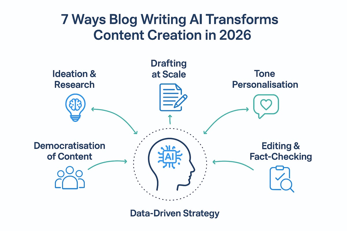 7 Ways Blog Writing AI Transforms Content Creation in 2026