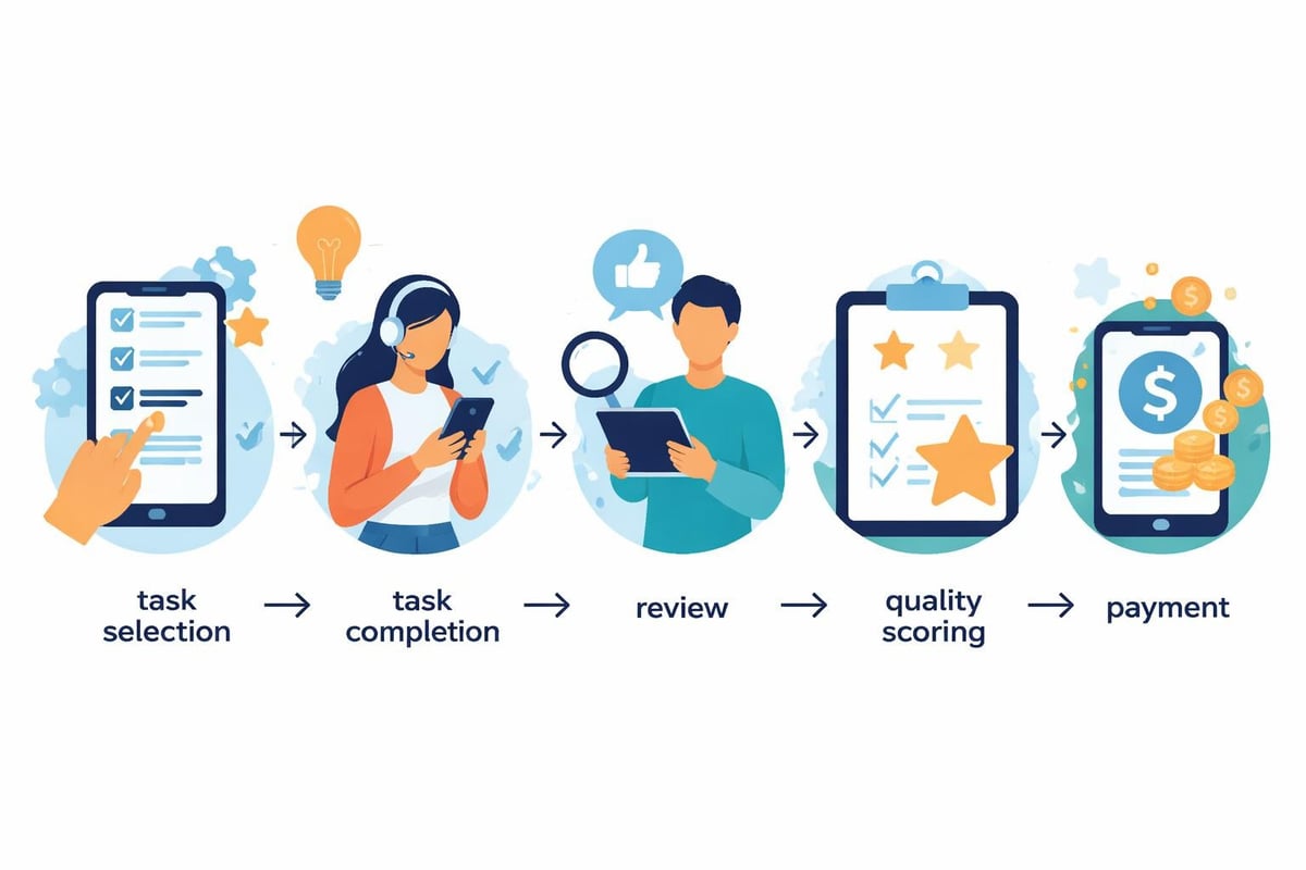 Spare5 task workflow