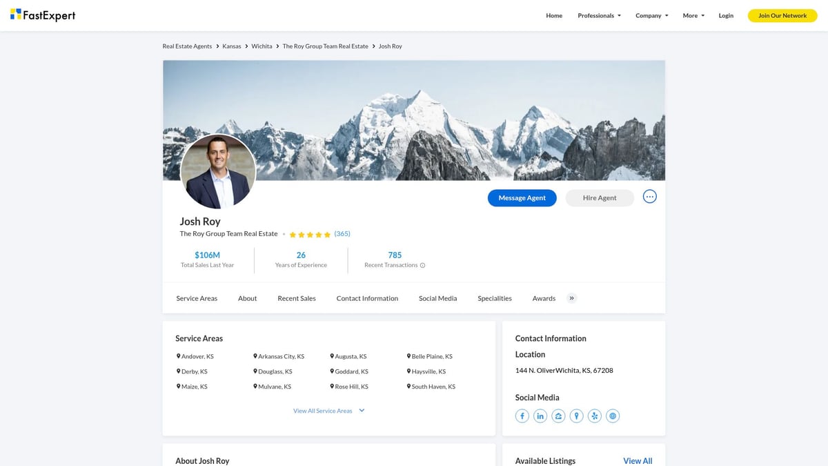 8 Best Real Estate Agents In Wichita KS To Hire In 2026 - Josh Roy | The Roy Group Team Real Estate