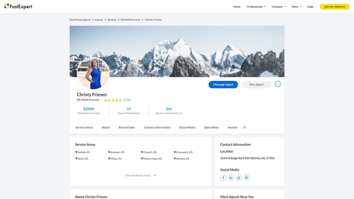 8 Best Real Estate Agents In Wichita KS To Hire In 2026 - Christy Friesen | RE/MAX Premier