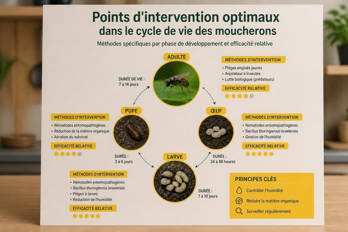 Stratégie d'intervention anti-moucherons