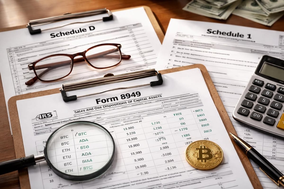 IRS crypto forms workflow