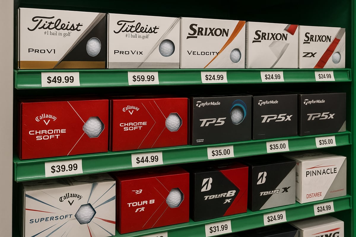 Warum Golfbälle so unterschiedlich viel kosten