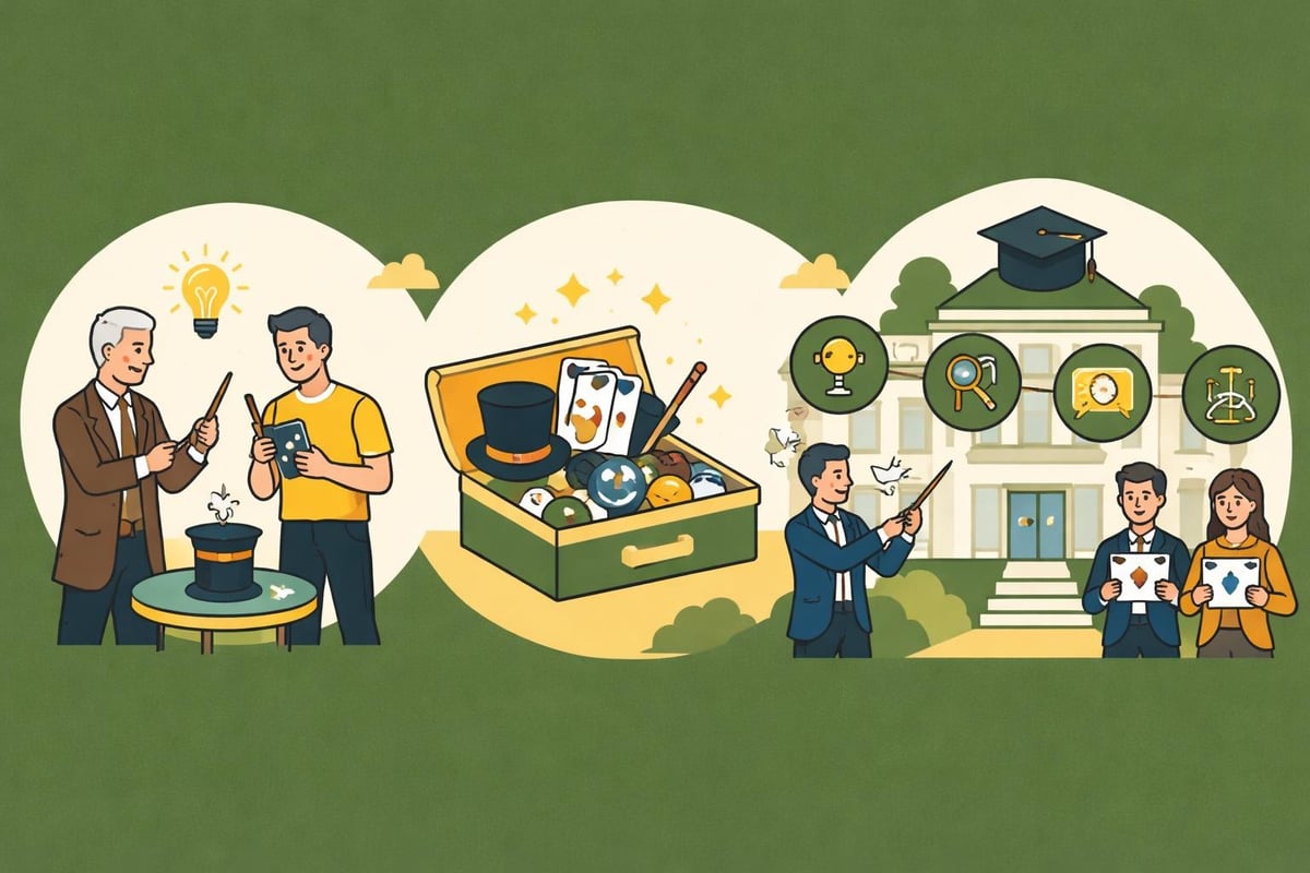 Professionelle Zauberausbildung in Deutschland