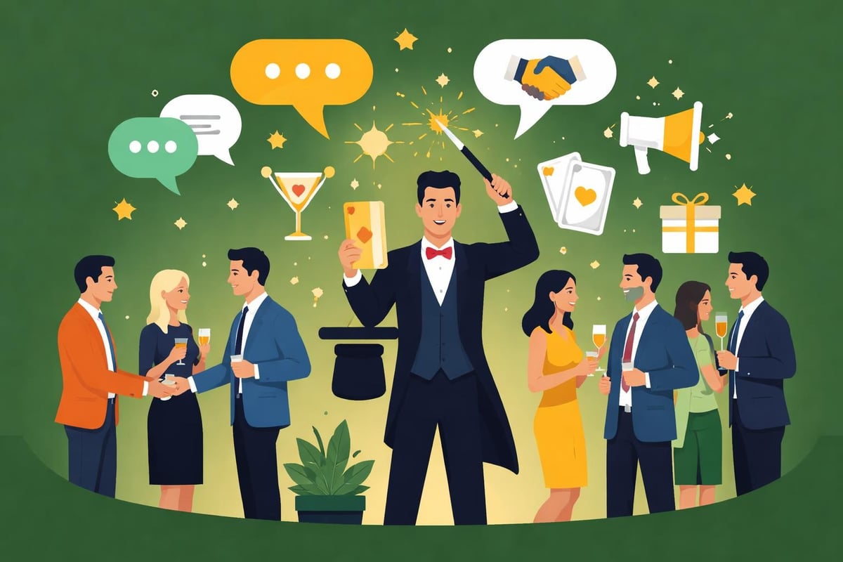 Zauberkunst als Corporate Entertainment