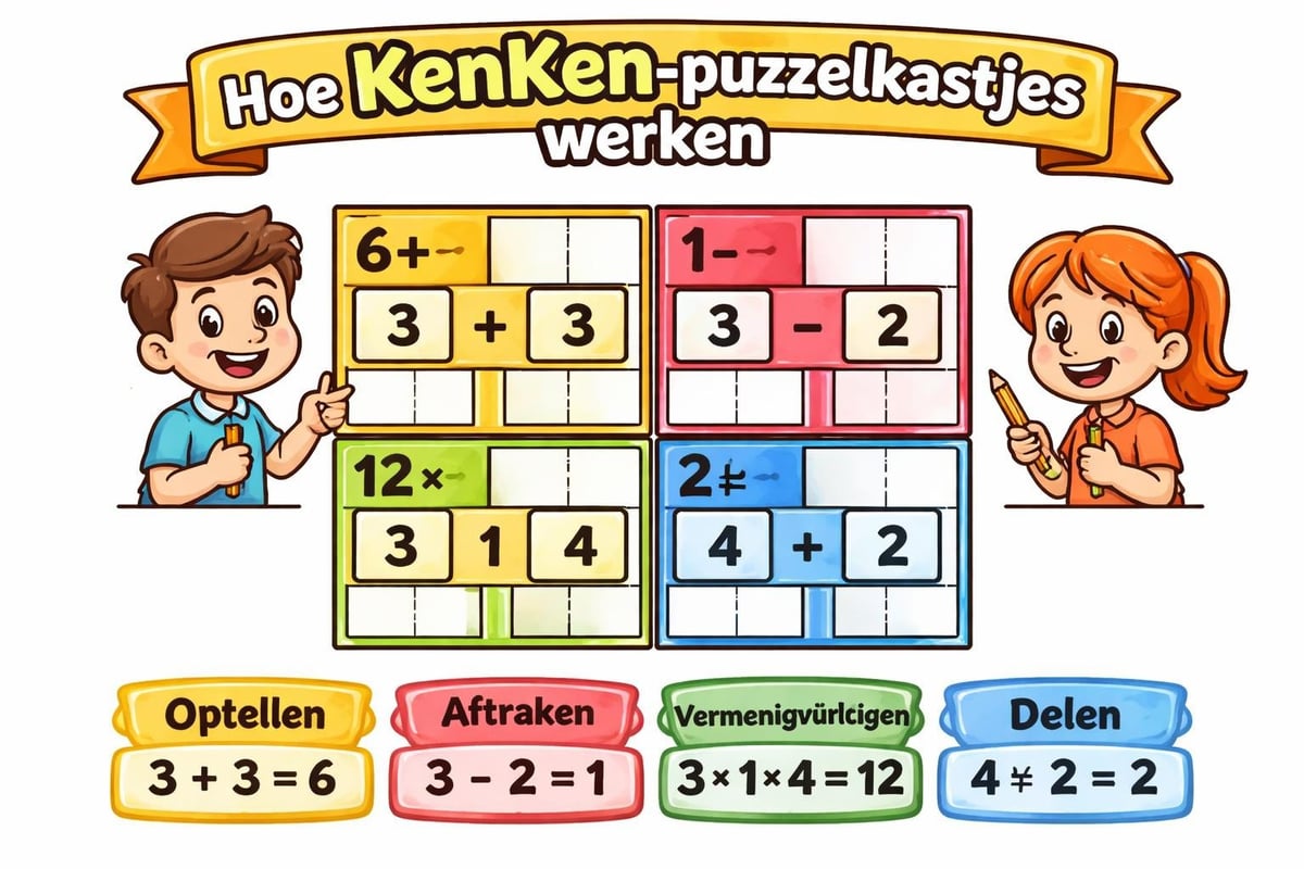 KenKen puzzle cage structure