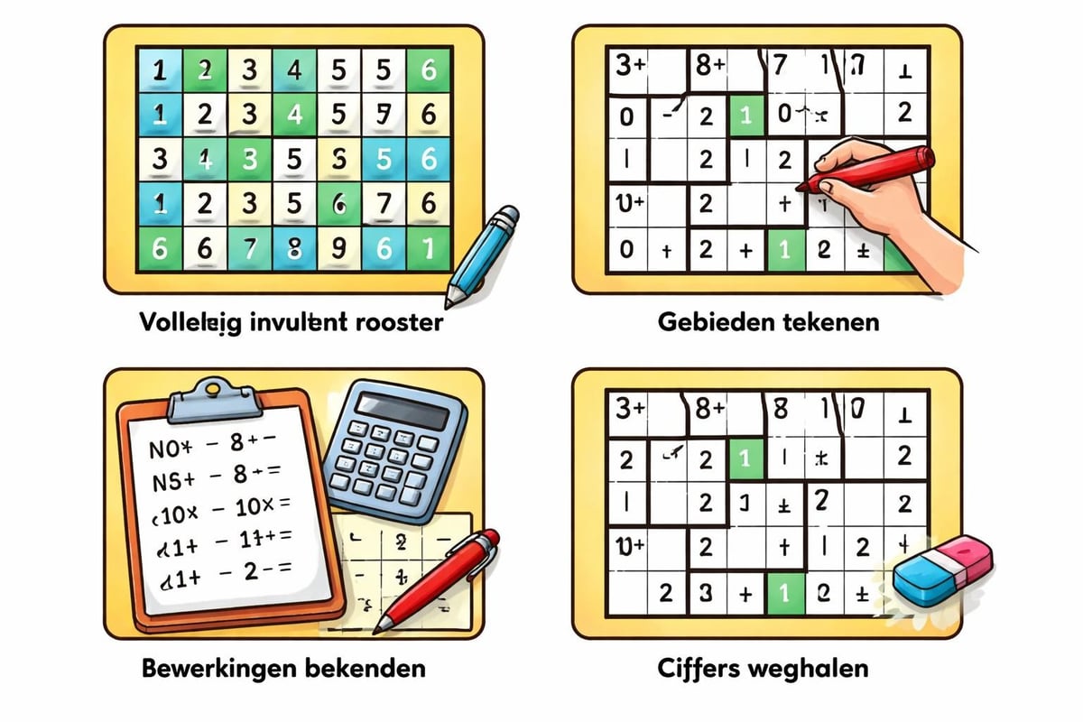 Creating kenken puzzles