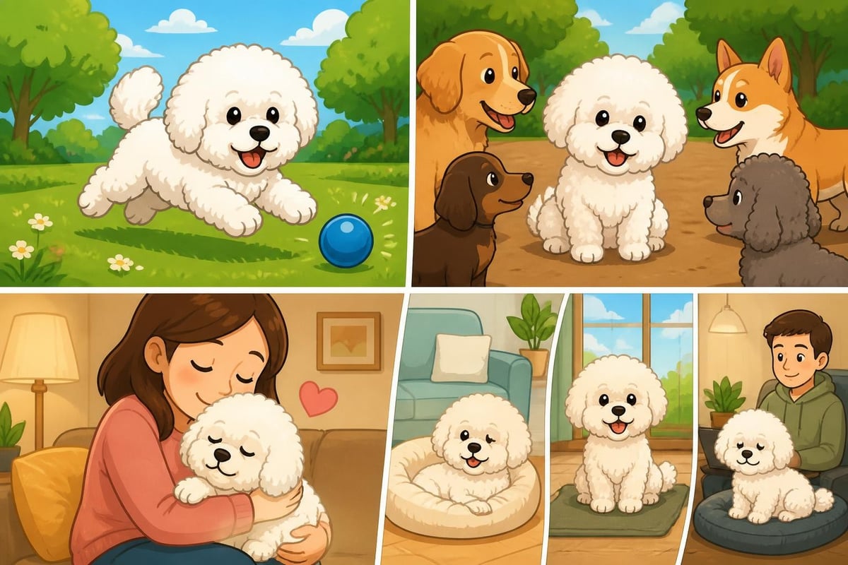 Bichon frisé karakter eigenschappen
