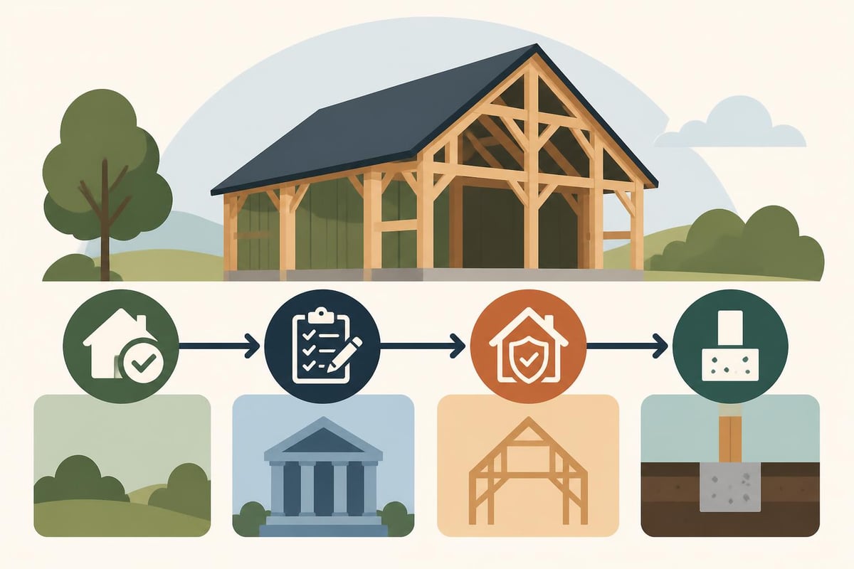 Timberframe barn planning considerations