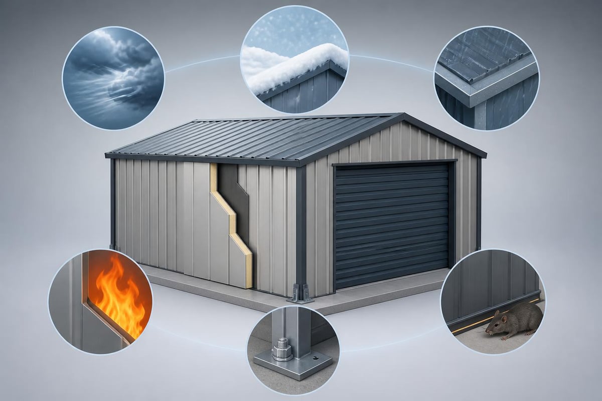 Weather resistance features
