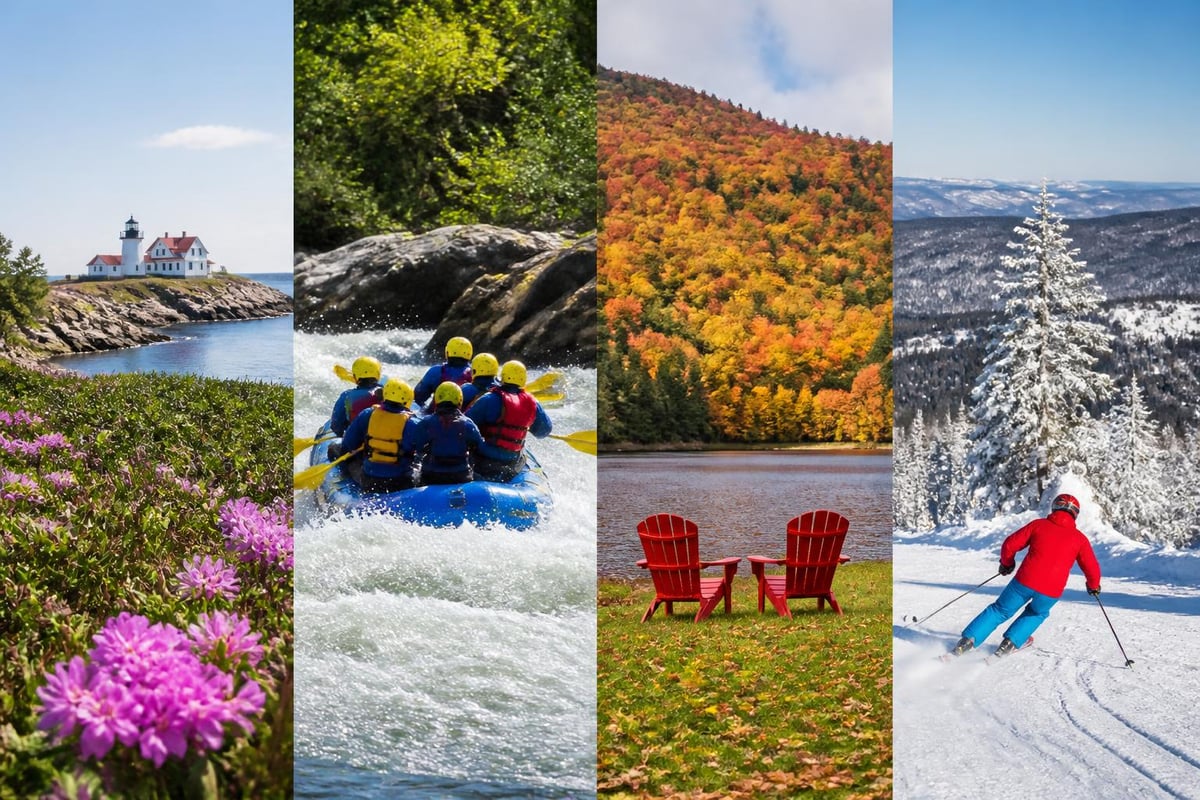 Fall activities in Maine