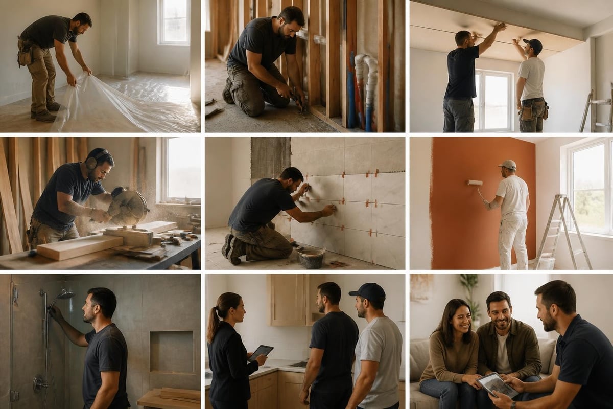 Construction coordination workflow