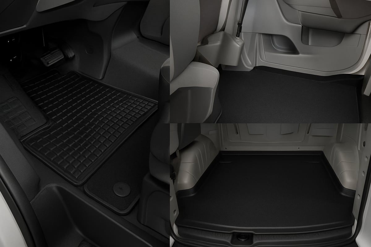 Types of Ford Transit Custom Mats: Materials and Fit