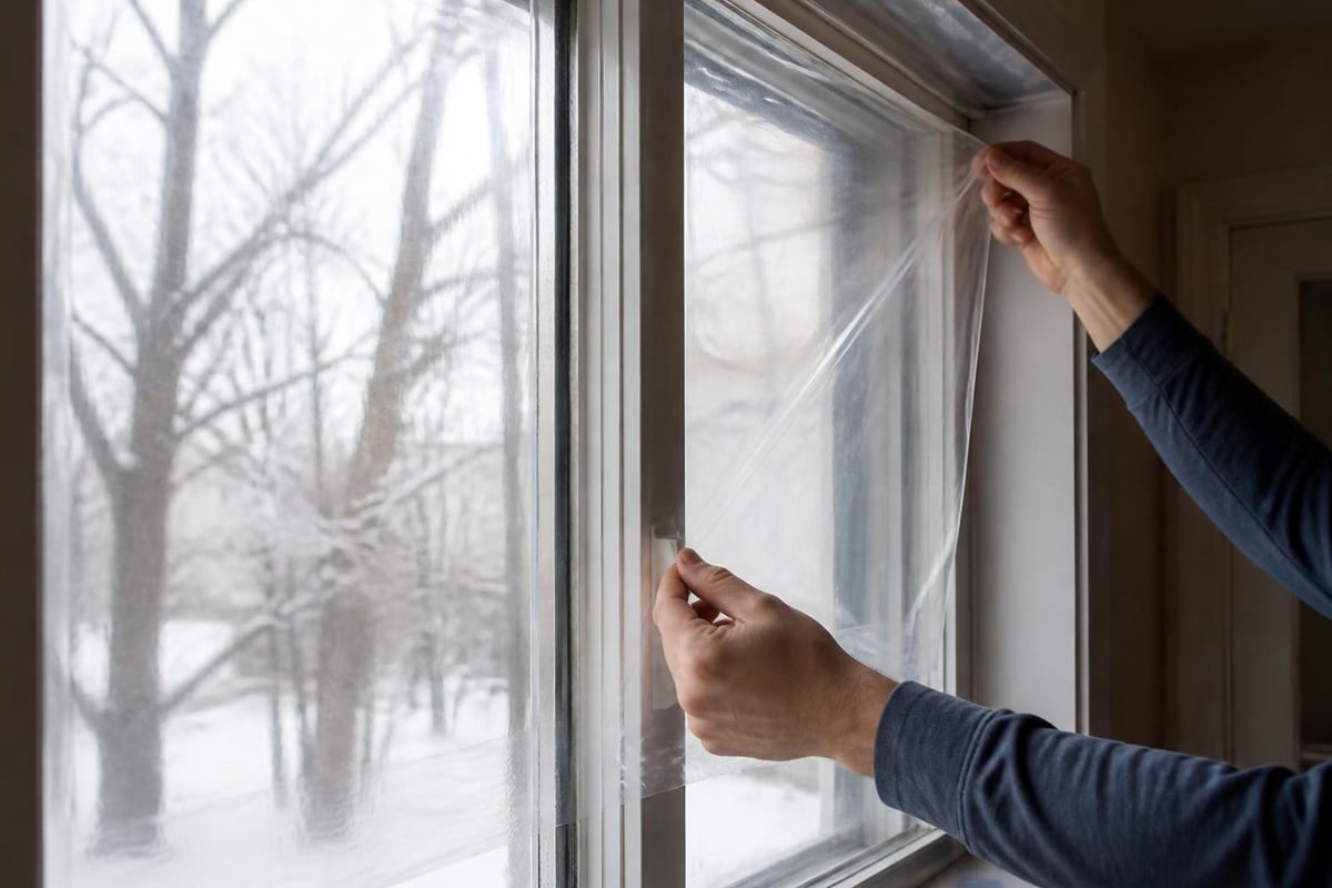 Window heat loss prevention