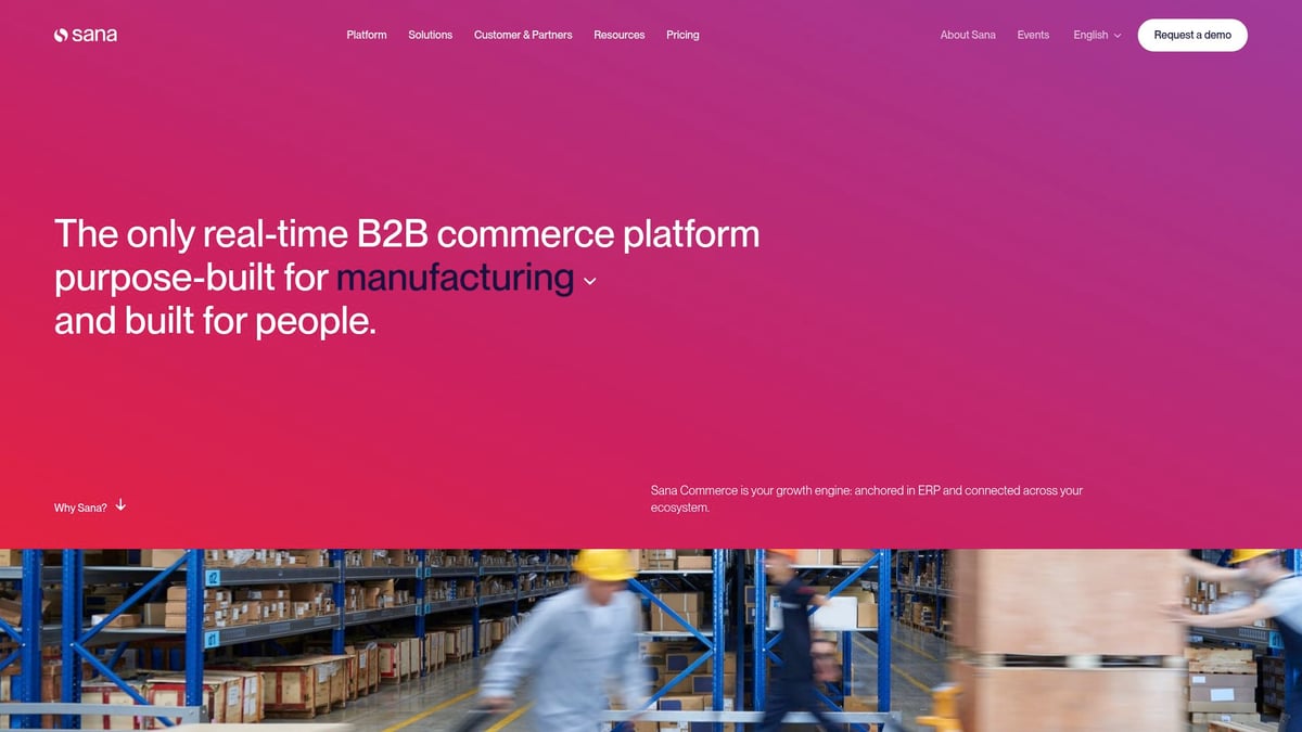 7 Smartaste Val för B2B Platform Shopify 2026 - Sana Commerce Cloud