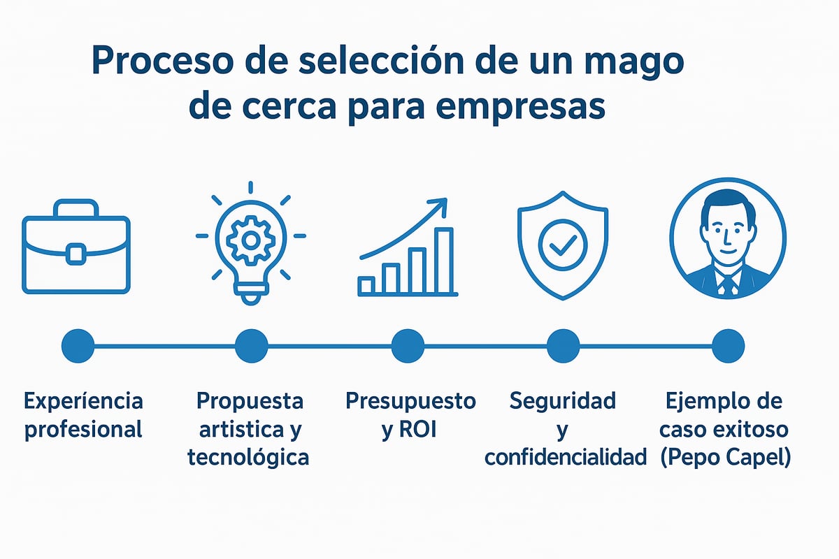 Cómo elegir el mejor mago de cerca para tu empresa