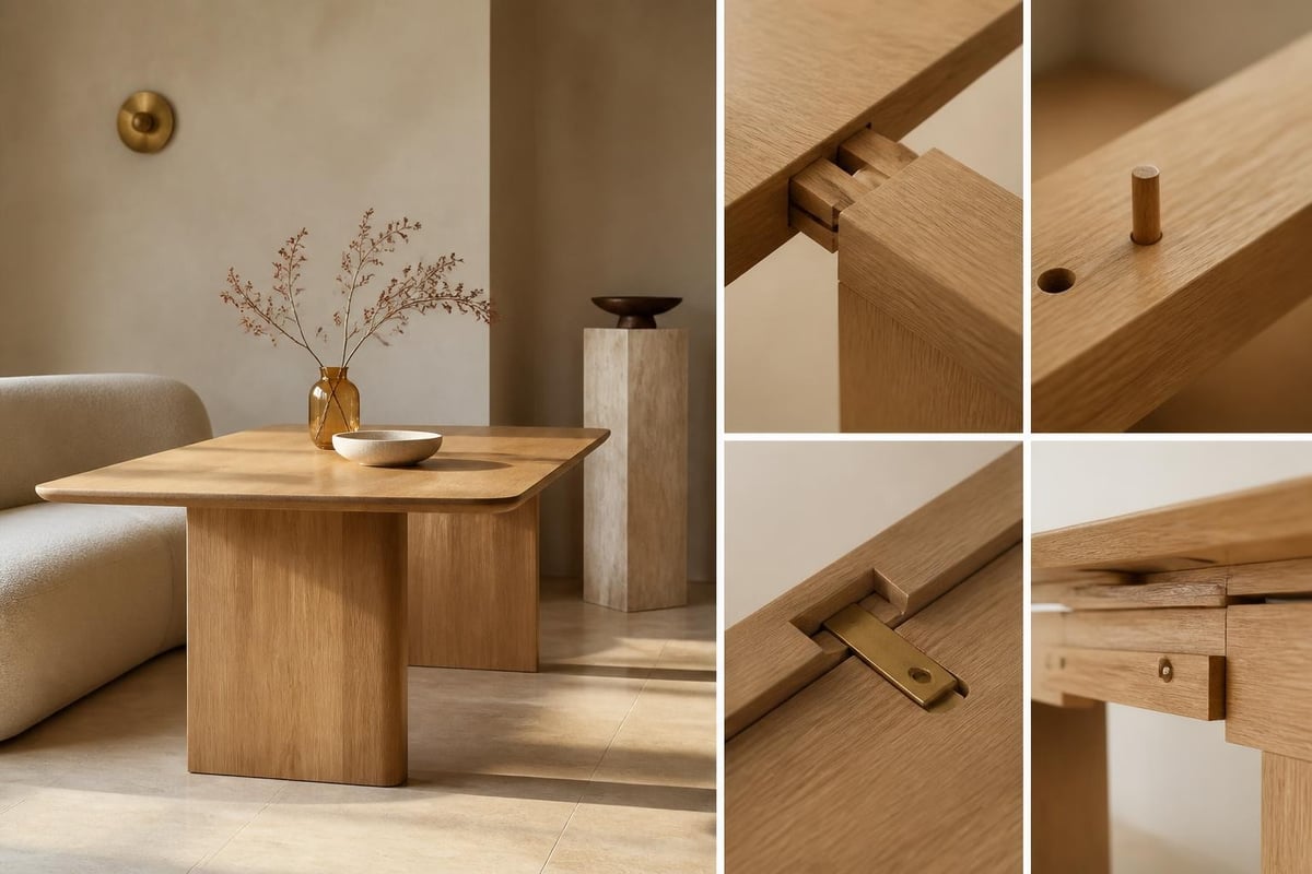 Table joinery techniques