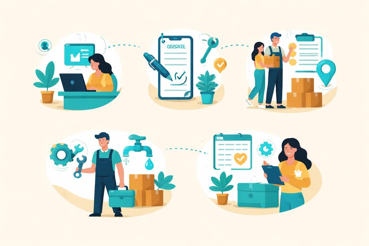 Tenant experience touchpoints