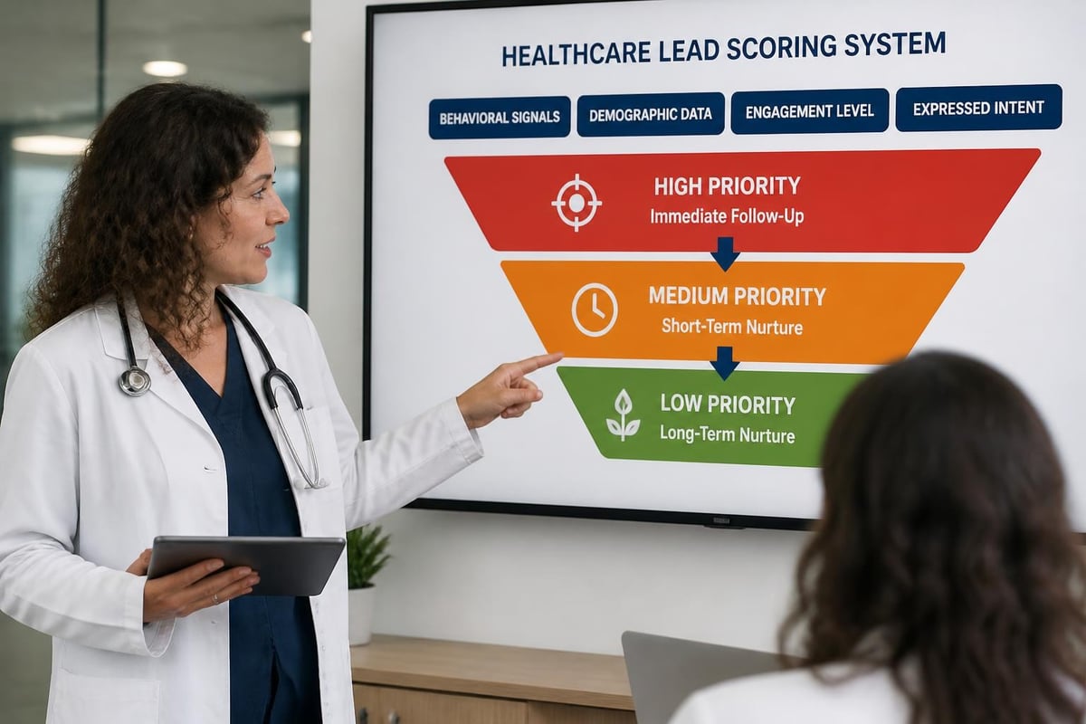 Lead scoring matrix