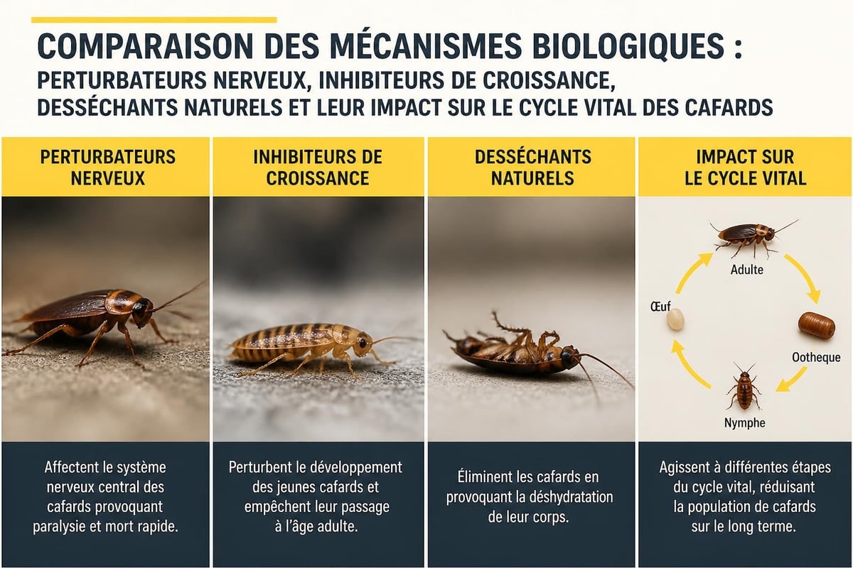Modes d'action des insecticides