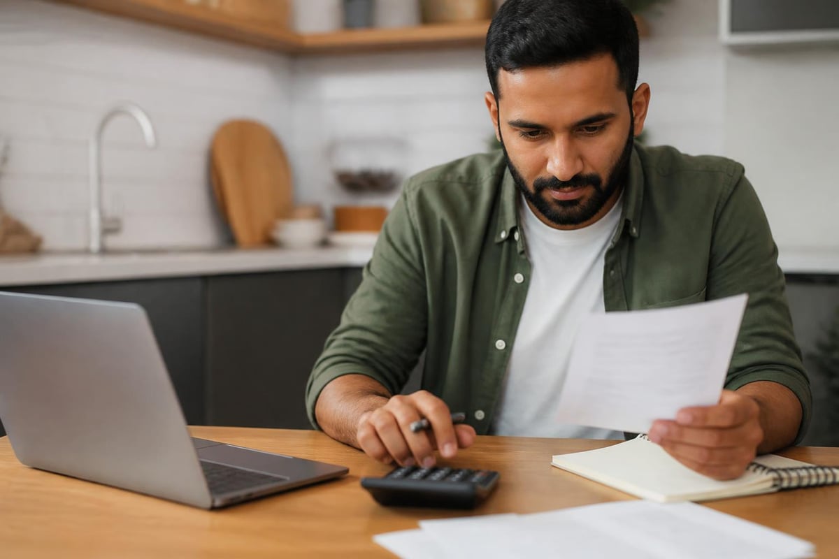 Debt-to-income calculation