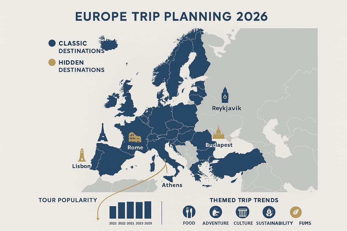 Top Destinations and Itineraries for 2026 Europe Trips