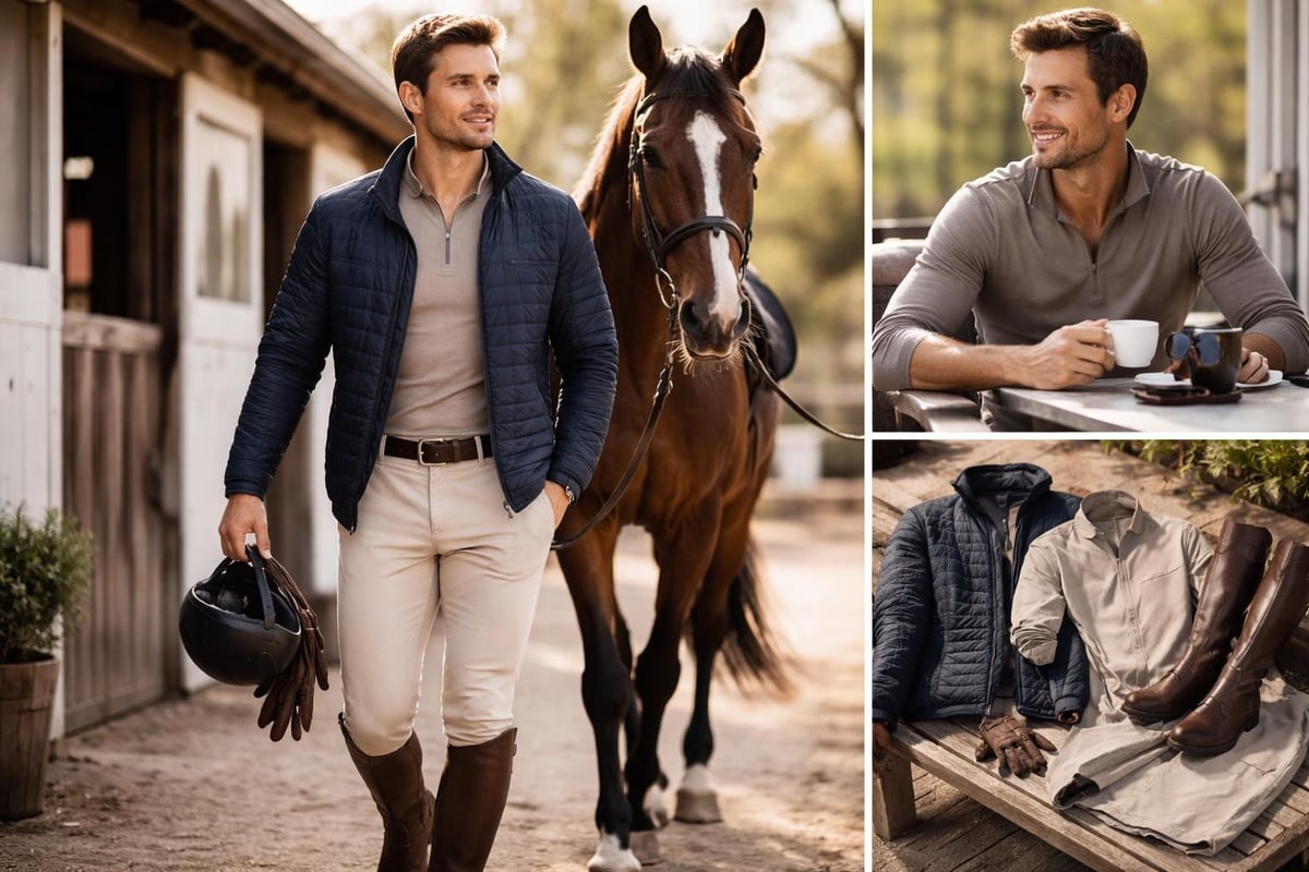 Versatile equestrian wardrobe essentials