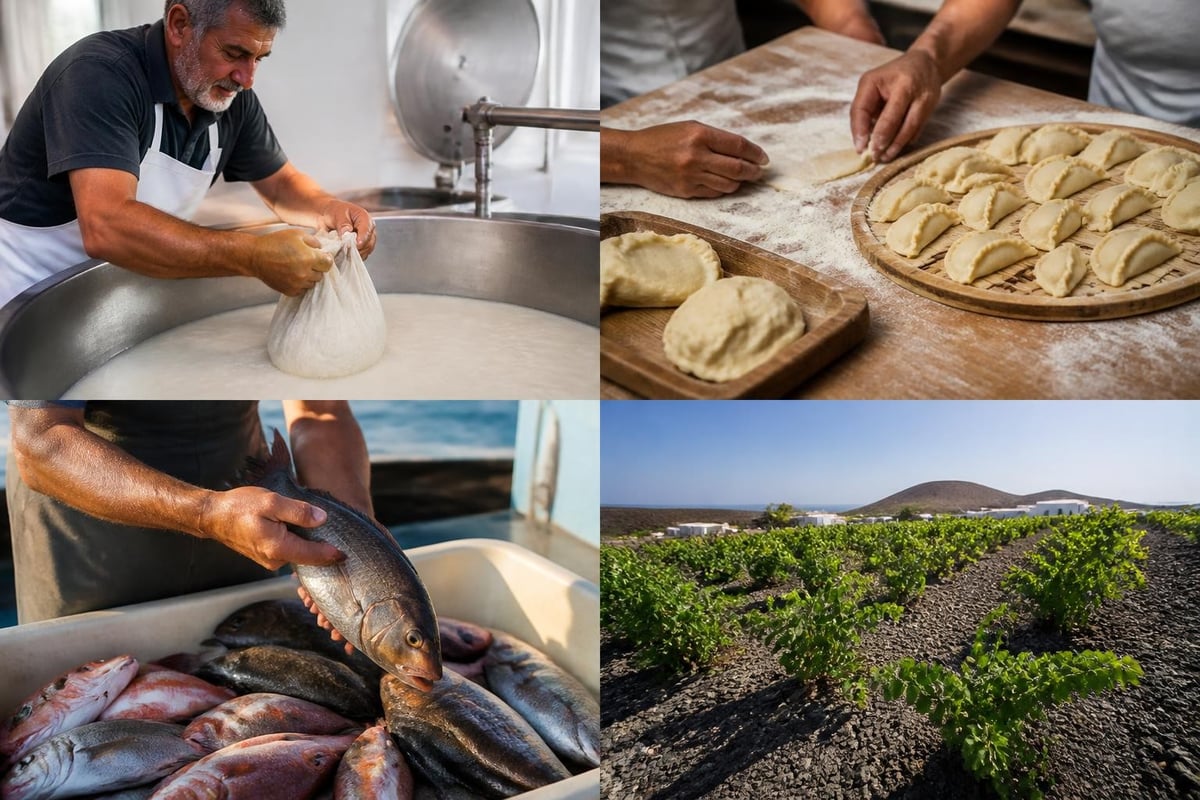 Milos culinary traditions