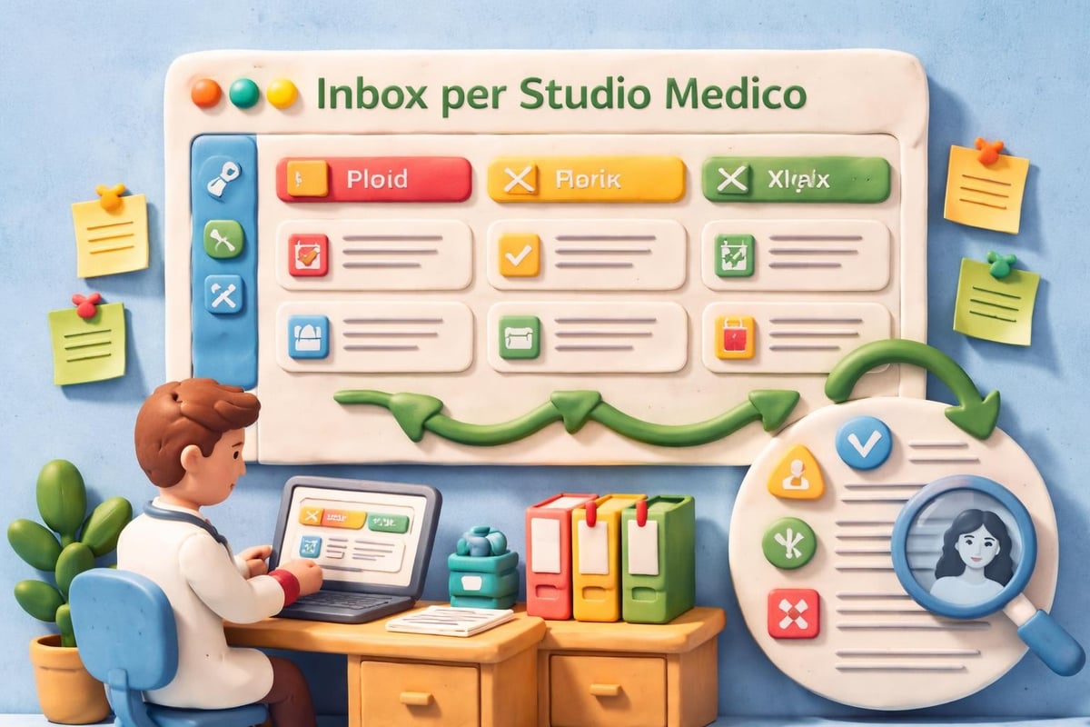 Inbox CuraMe Pro richieste pazienti