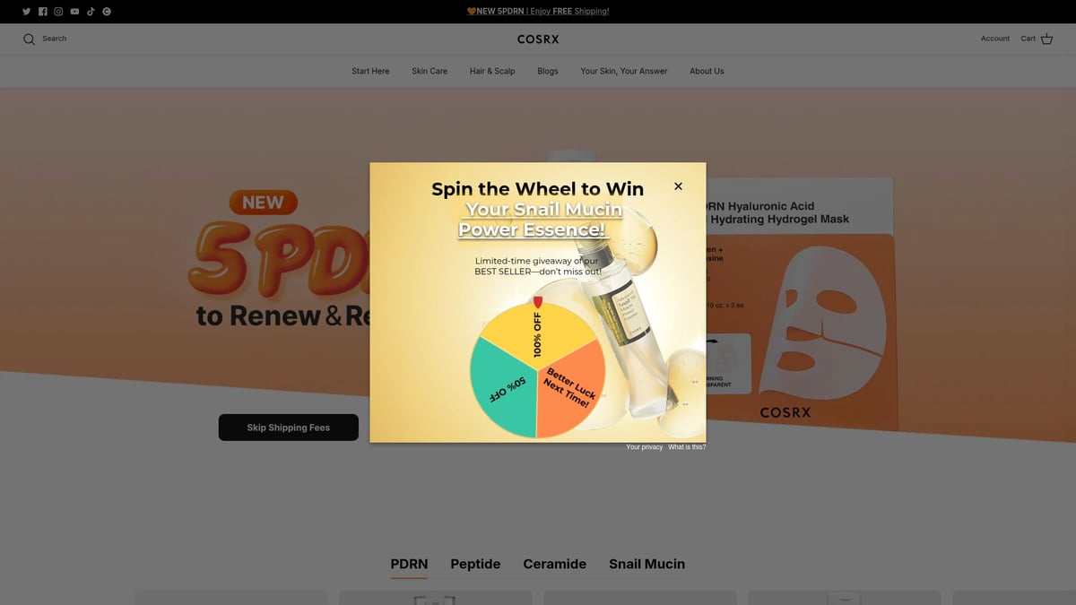 9 Essential Nice Skin Care Products to Try in 2026 - COSRX Advanced Snail 96 Mucin Power Essence