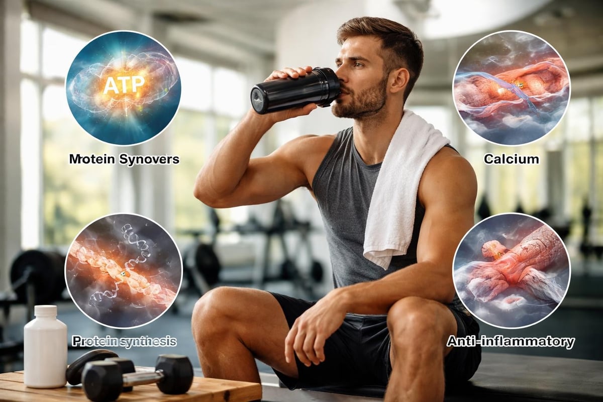 Magnesium's role in muscle recovery