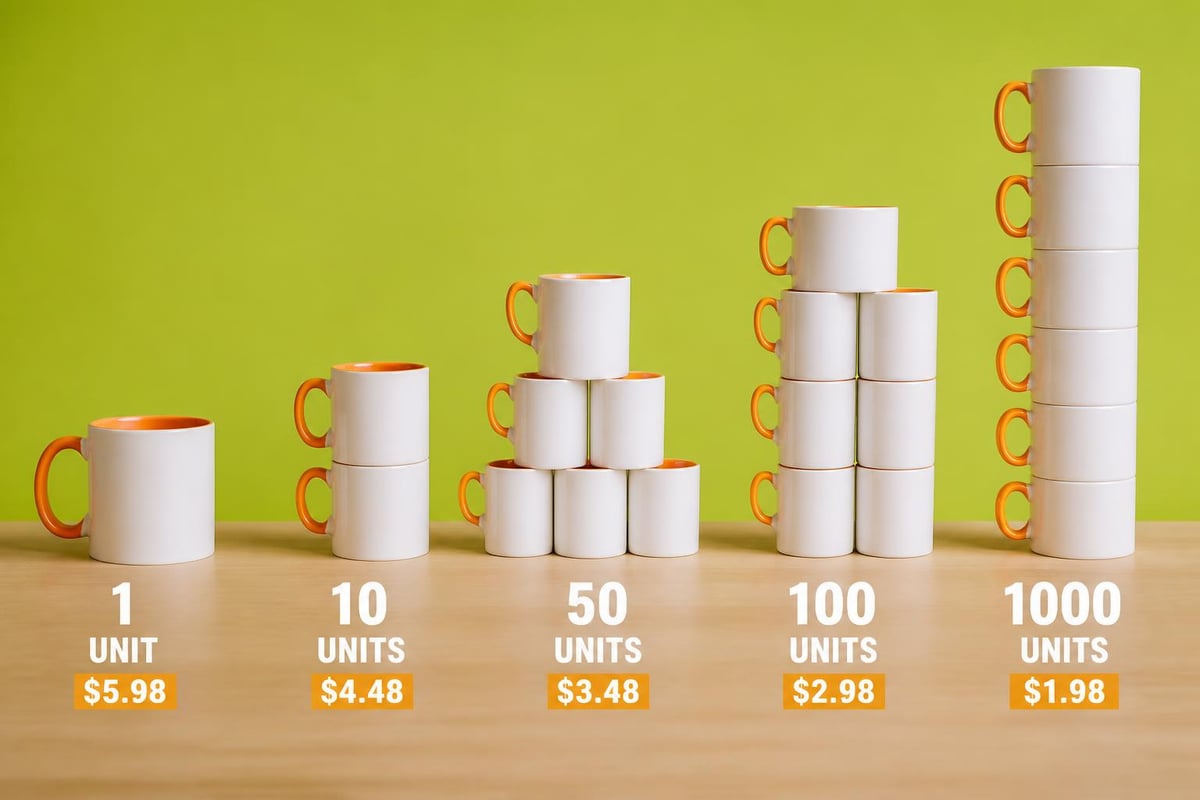 Cost comparison chart