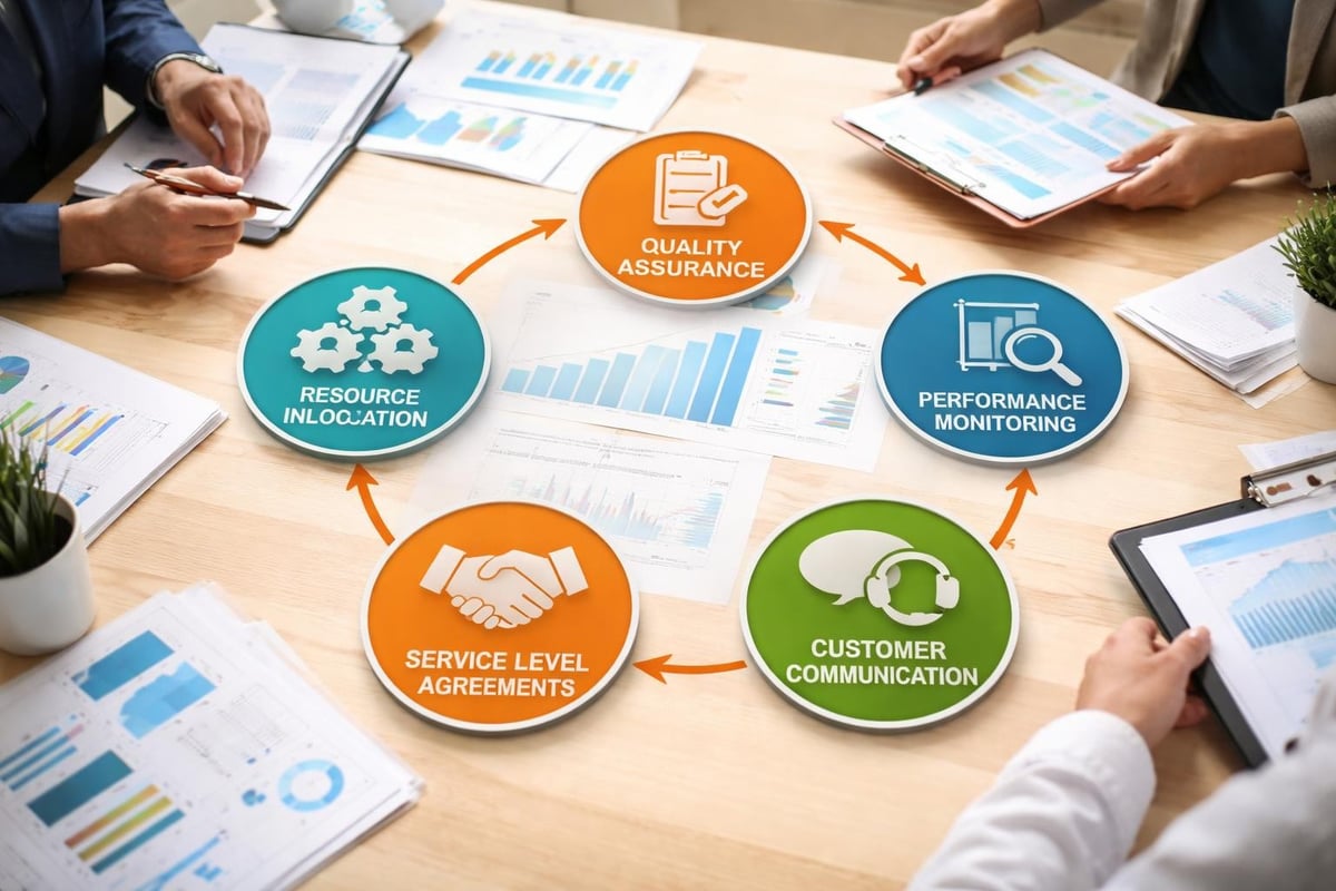 Service Delivery Management: A Complete Guide Service delivery management components