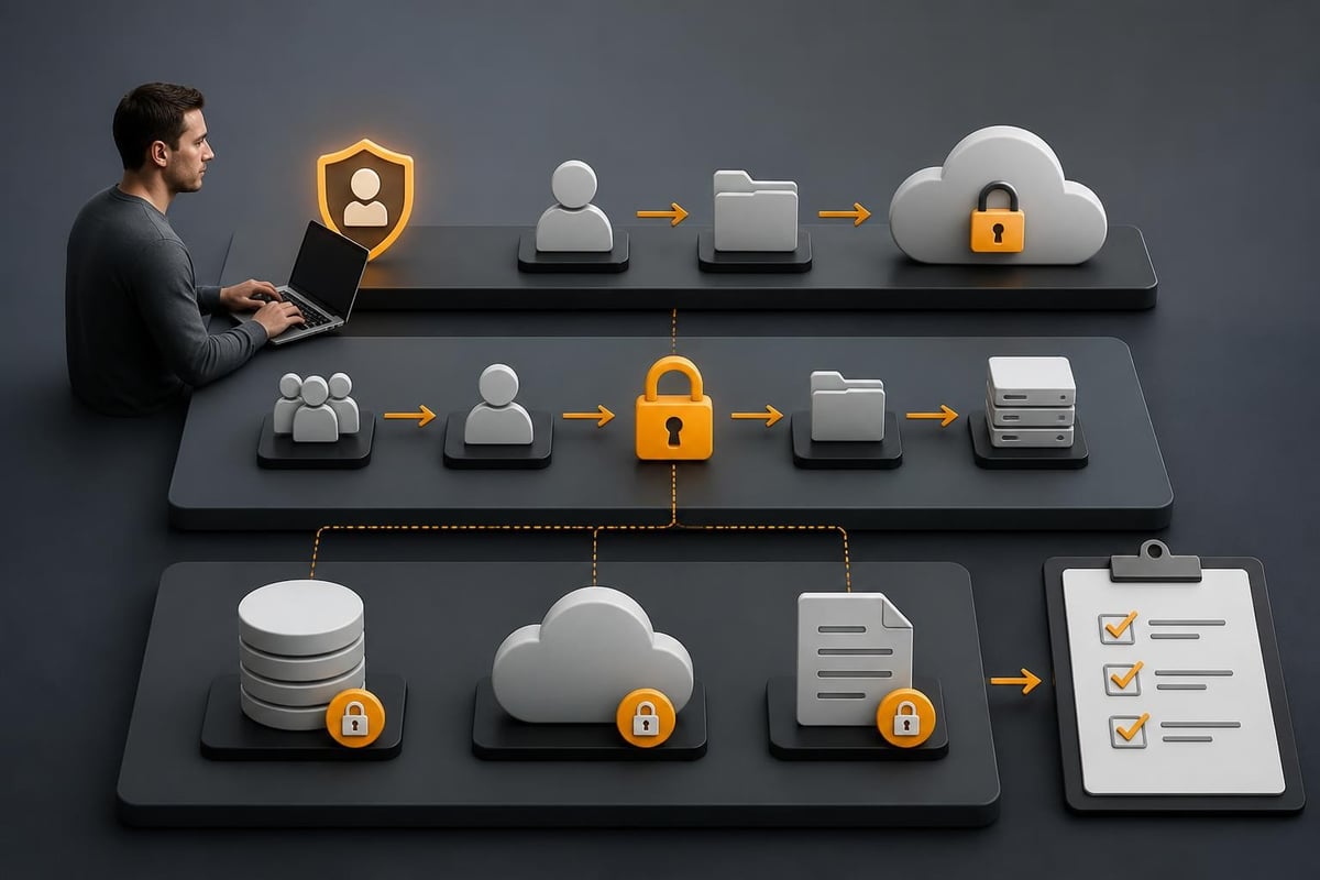 Cloud storage access control architecture