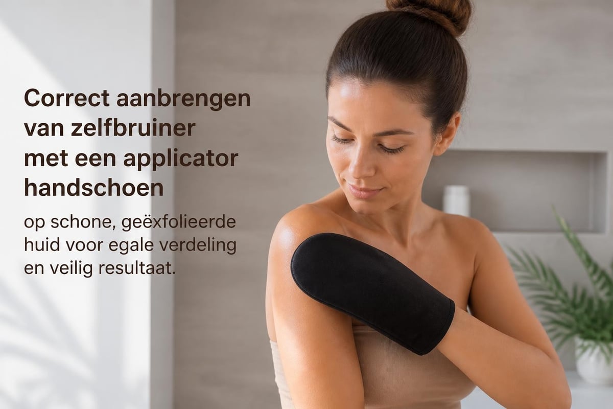 Veilig zelfbruiner aanbrengen